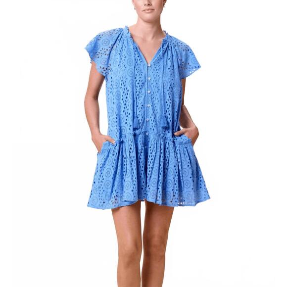 CLEOBELLA Dresses & Skirts - NEW CLEOBELLA lydia mini dress in blue bonnet